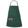 Caroline AL2B Butcher Style Cotton Twill Apron Forest Thumbnail